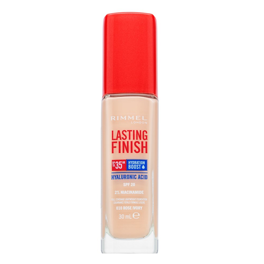 Rimmel London Lasting Finish 35HR SPF20 Full Coverage Lightweight Foundation 010 30 ml – Rimmel London