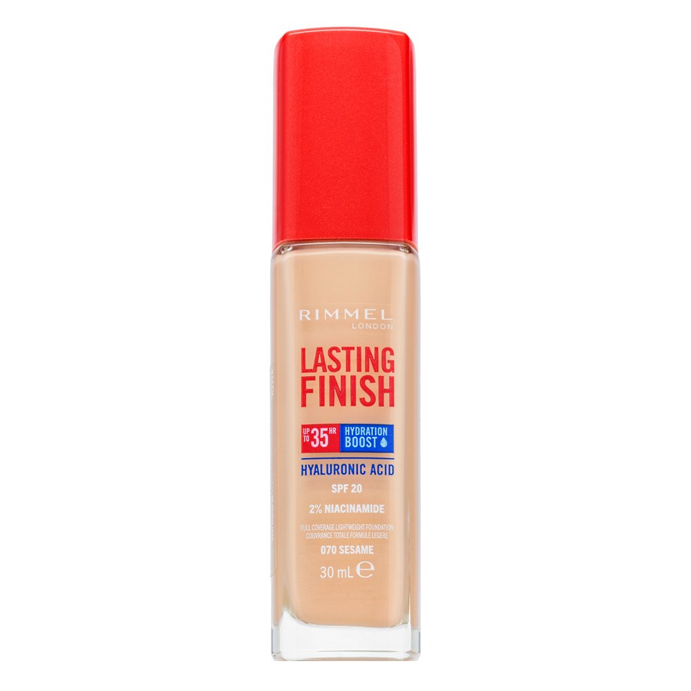 Rimmel London Lasting Finish 35HR SPF20 Full Coverage Lightweight Foundation 070 30 ml – Rimmel London