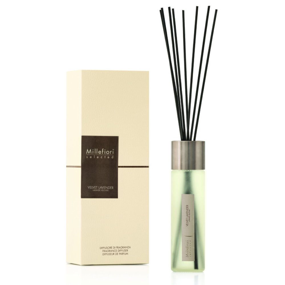 Millefiori Milano Selected Fragrance Diffuser Velvet Lavender 350 ml – Millefiori Milano