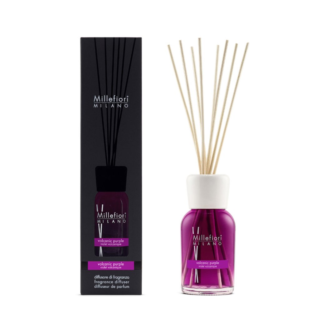 Millefiori Milano Fragrance Diffuser Volcanic Purple 250 ml – Millefiori Milano