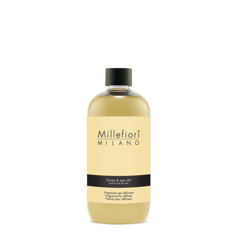 Millefiori Milano Fragrance Diffuser Honey & Sea Salt Refill 500 ml – Millefiori Milano