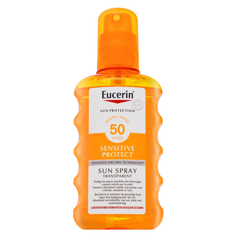 Eucerin Sun Protection Sensitive Protect SPF50 Sun Spray 200 ml – Eucerin