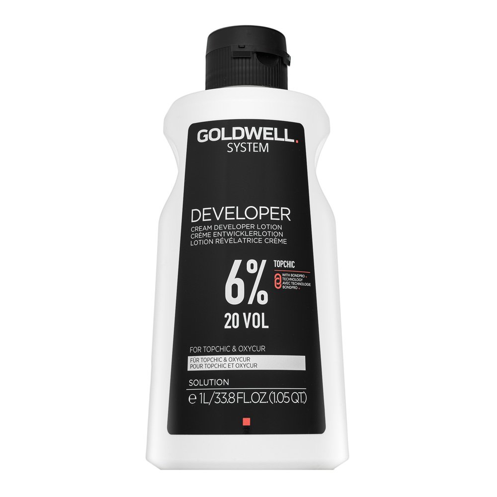 Goldwell System Cream Developer Lotion 6% 20 Vol. 1000 ml – Goldwell