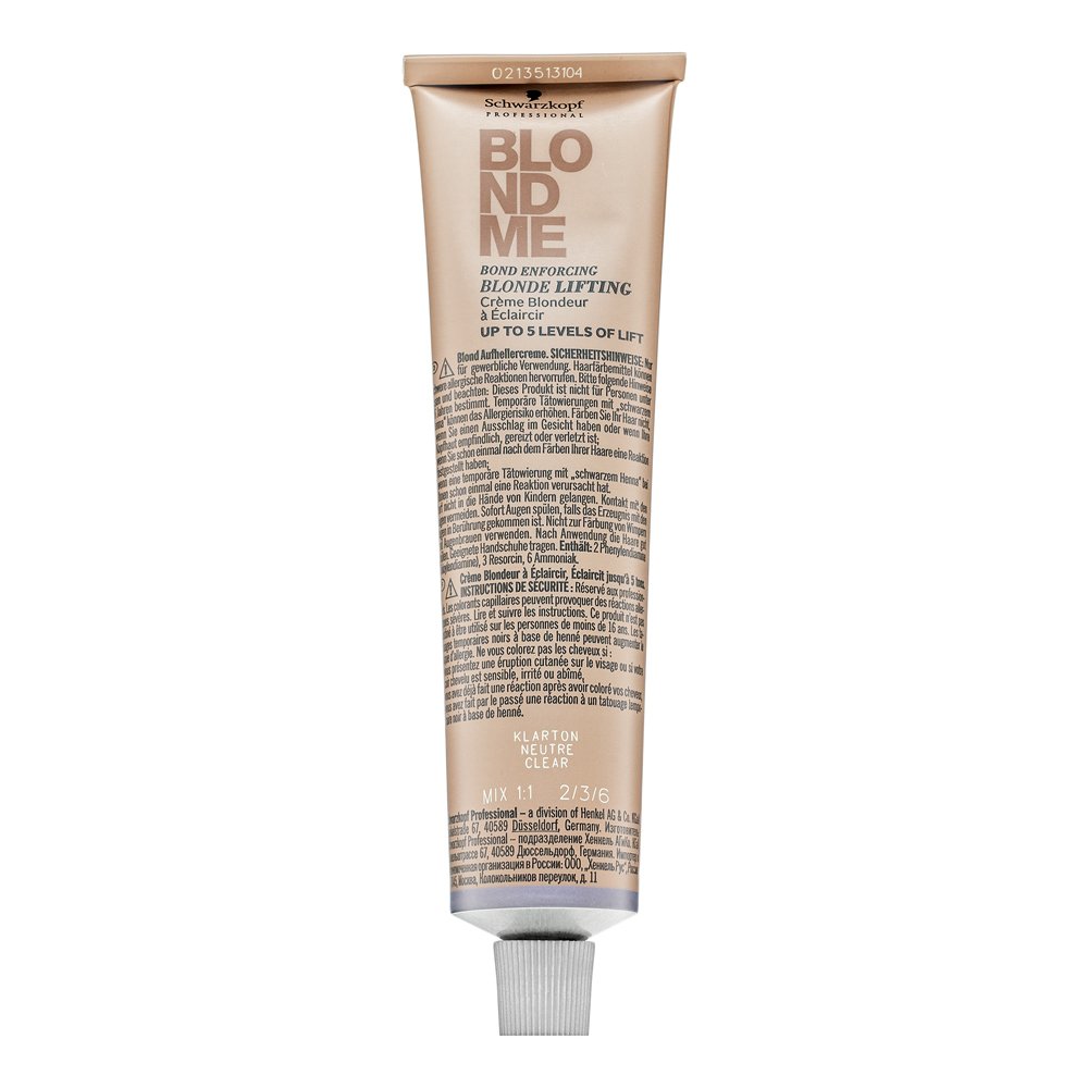 Schwarzkopf Professional BlondMe Bond Enforcing Blonde Lifting Clear 60 ml – Schwarzkopf Professional