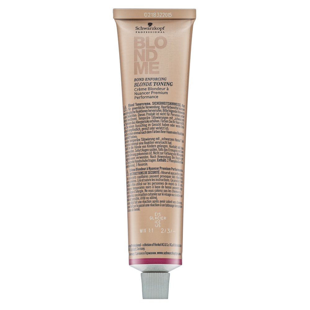 Schwarzkopf Professional BlondMe Blonde Toning Ice 60 ml – Schwarzkopf Professional