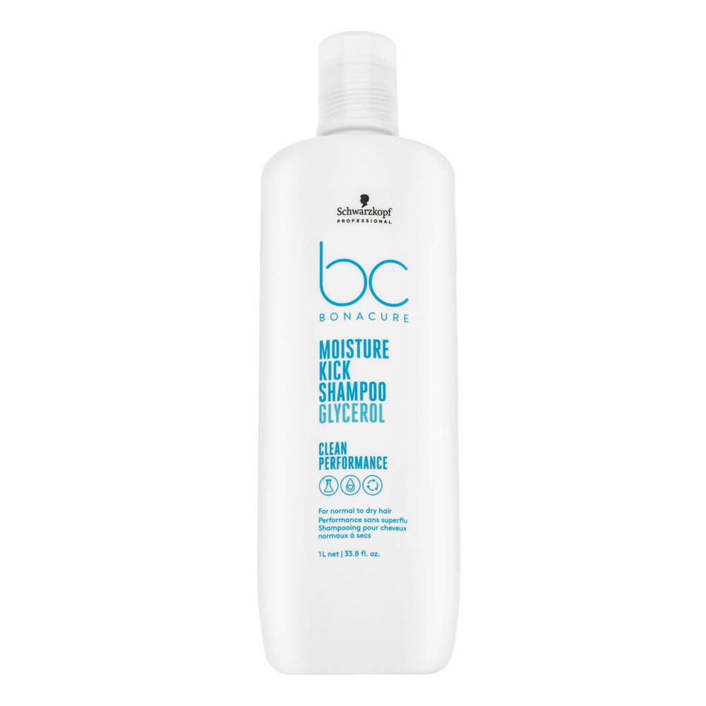 Schwarzkopf Professional BC Bonacure Moisture Kick Shampoo Glycerol 1000 ml – Schwarzkopf Professional