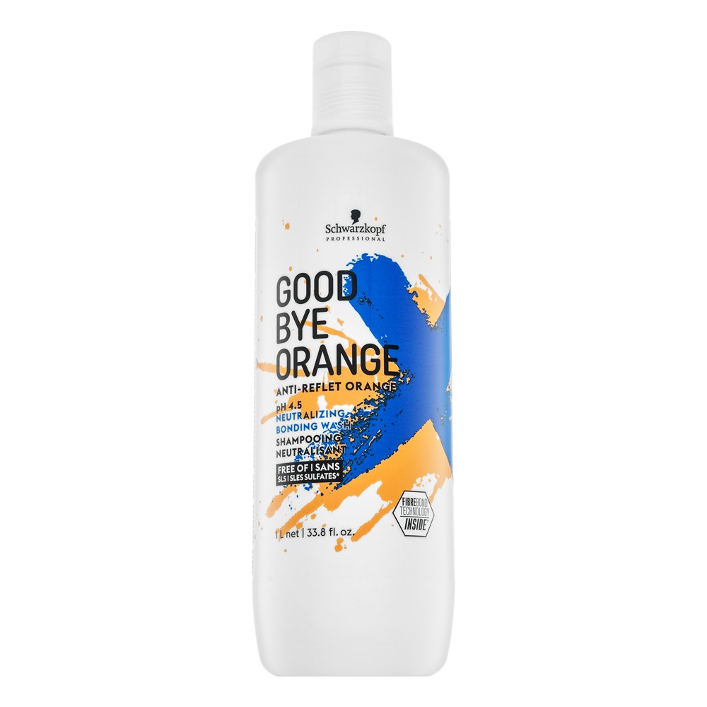 Schwarzkopf Professional Good Bye Orange Neutralizing Bonding Wash 1000 ml – Schwarzkopf Professional