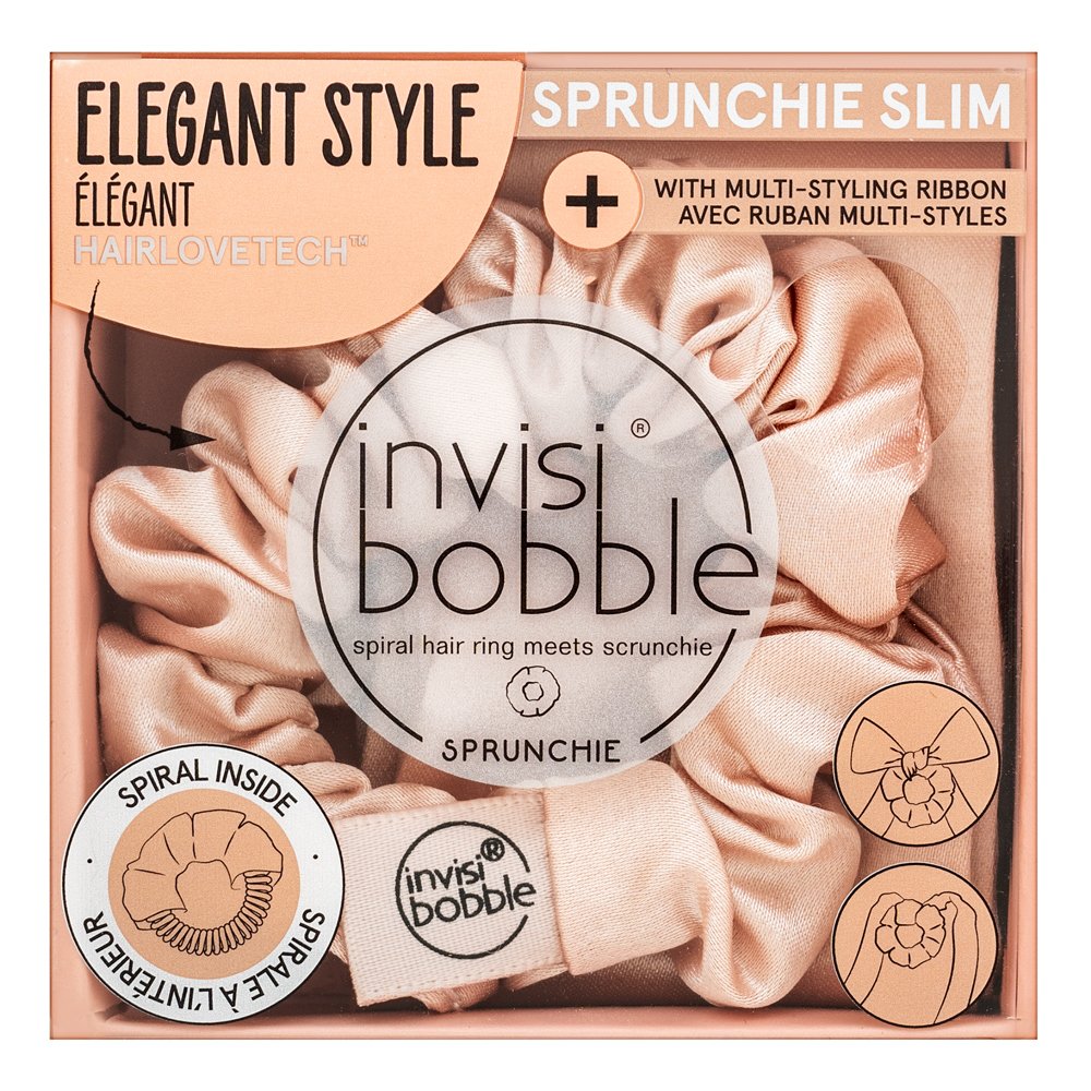 InvisiBobble Sprunchie Slim Ballerina Bow – InvisiBobble