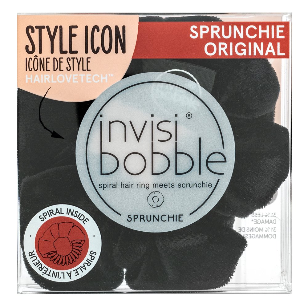 InvisiBobble Sprunchie True Black – InvisiBobble