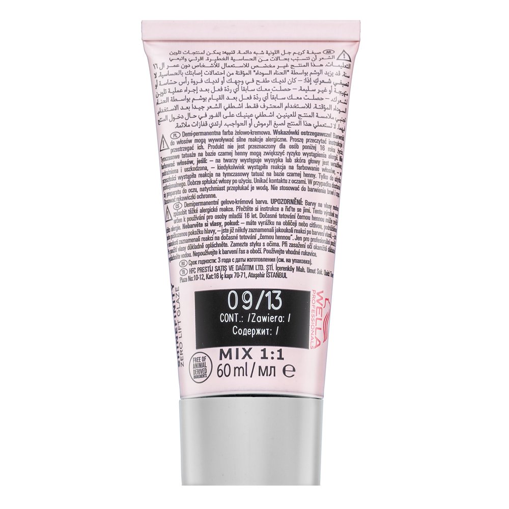 Wella Professionals Shinefinity Zero Lift Glaze 09/13 Toffee Milk 60 ml – Wella Professionals