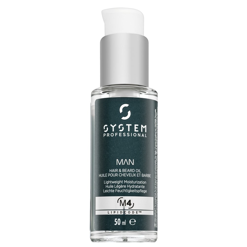 System Professional Man Hair & Beard Oil 50 ml – System Professional