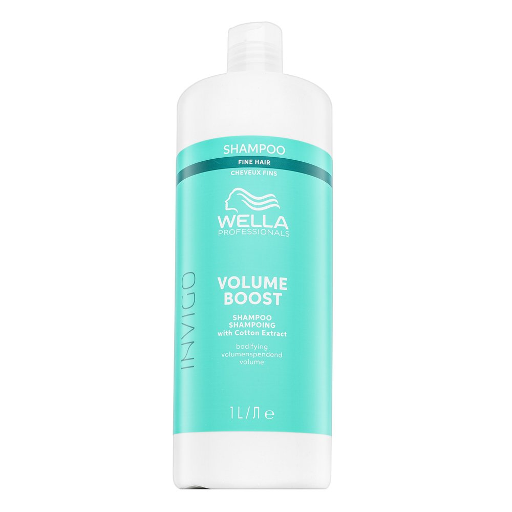 Wella Professionals Invigo Volume Boost Shampoo with Cotton Extract 1000 ml – Wella Professionals