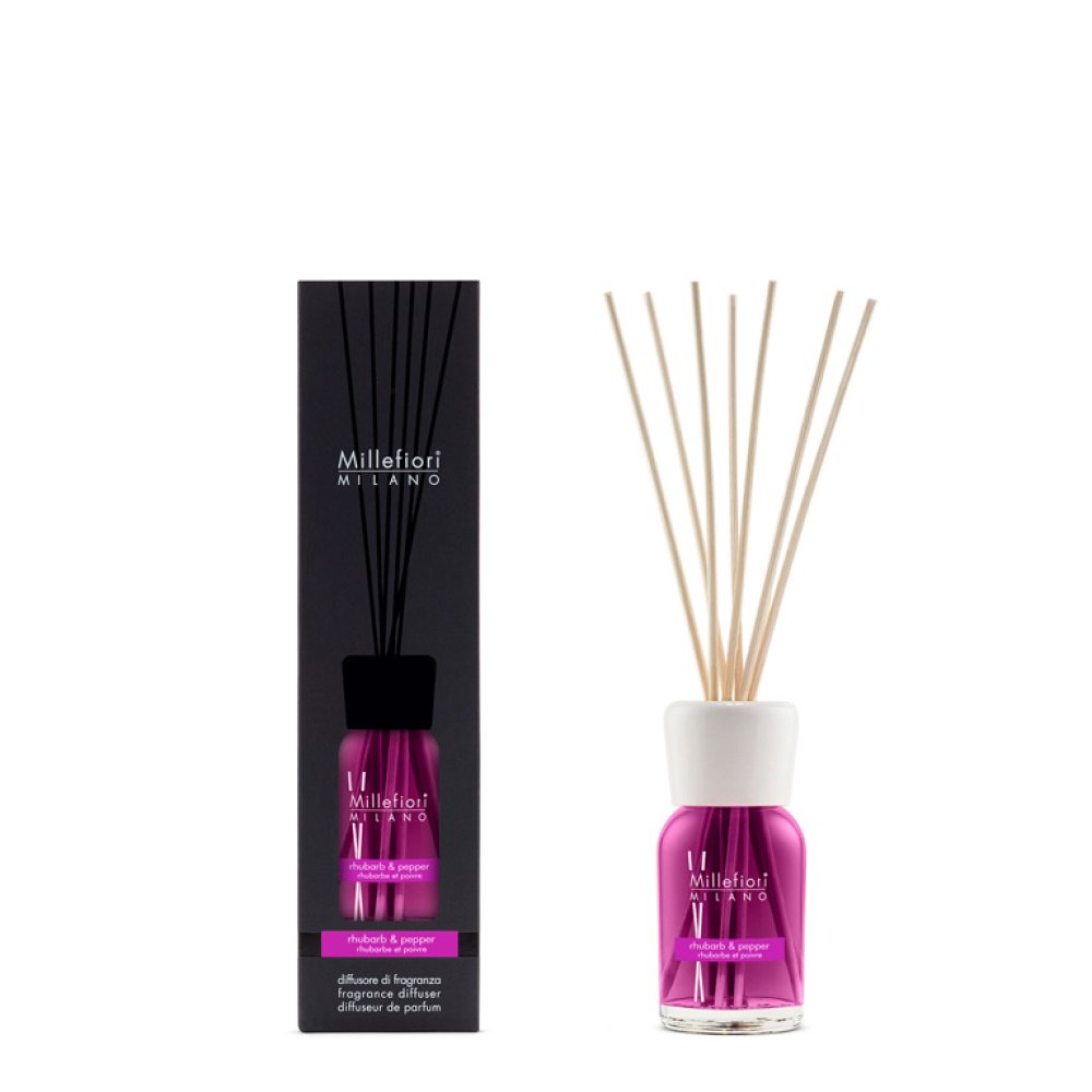Millefiori Milano Fragrance Diffuser Rhubarb & Pepper 100 ml – Millefiori Milano