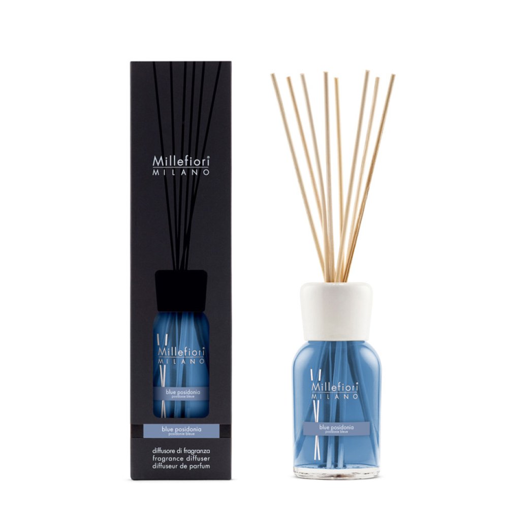 Millefiori Milano Fragrance Diffuser Blue Posidonia 500 ml – Millefiori Milano