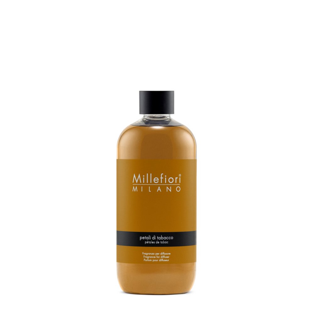Millefiori Milano Fragrance Diffuser Petali di Tabacco Refill 500 ml – Millefiori Milano
