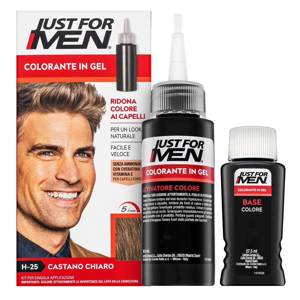 Just For Men Gel Color H25 Light Brown – Just For Men