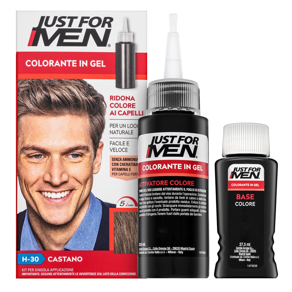 Just For Men Gel Color H30 Light Medium Brown – Just For Men