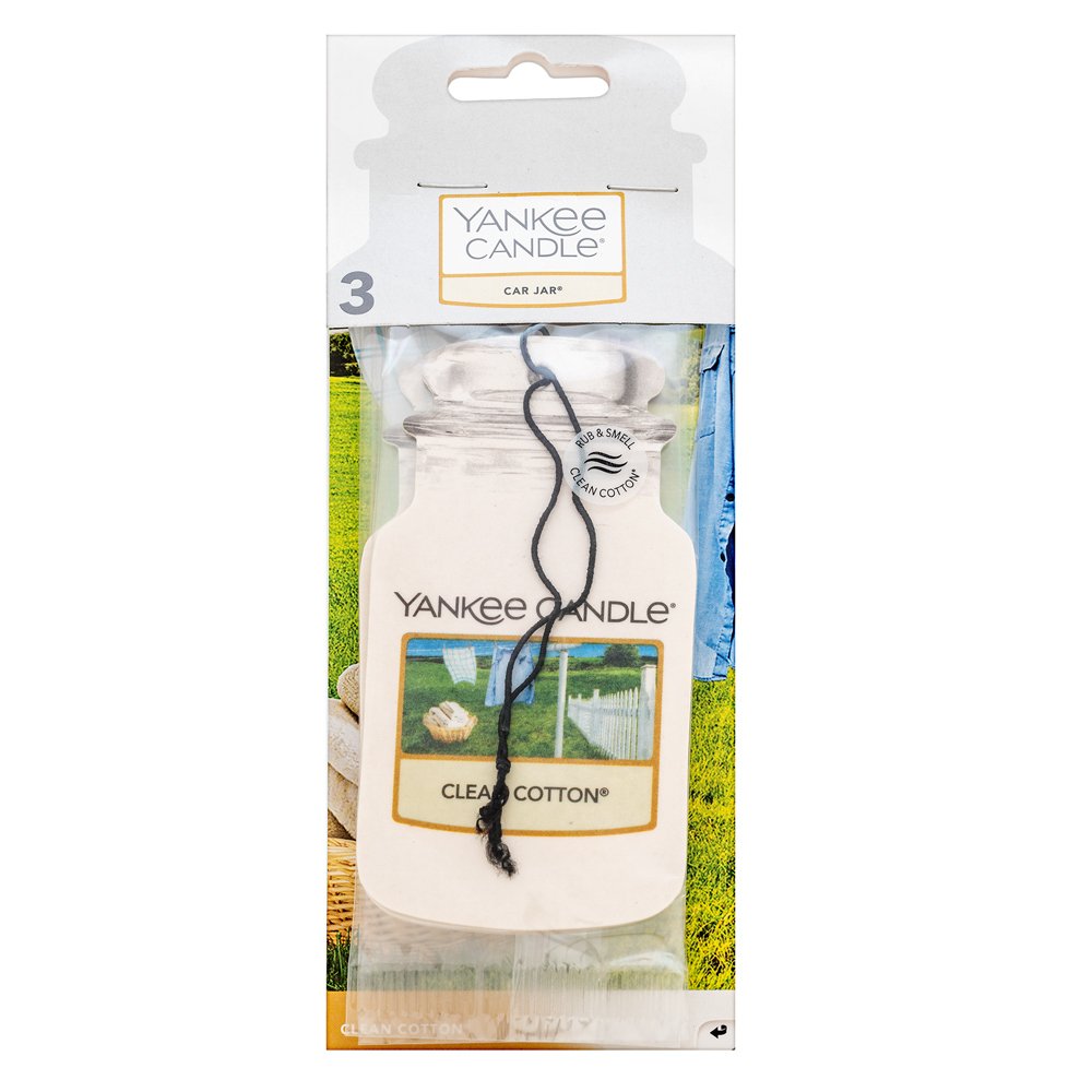 Yankee Candle Car Jar Set Clean Cotton – Yankee Candle