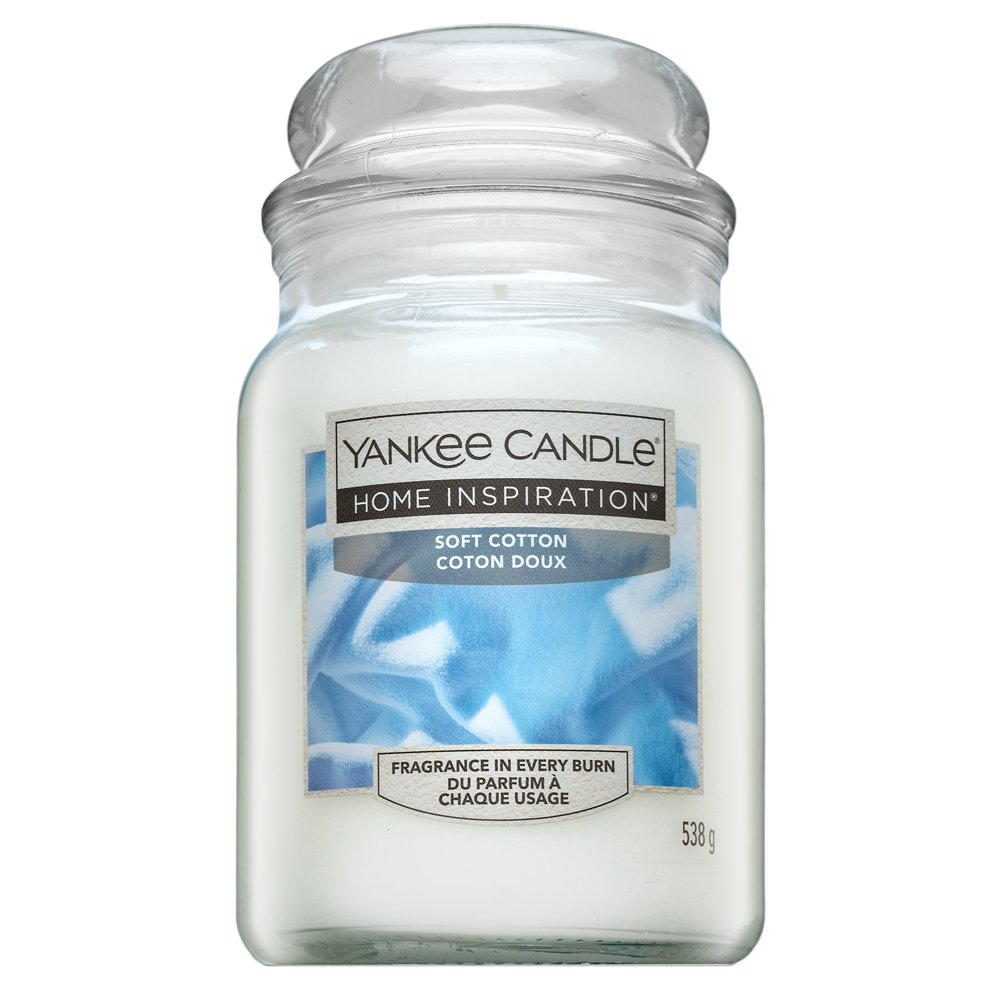 Yankee Candle Home Inspiration Soft Cotton 538 g – Yankee Candle