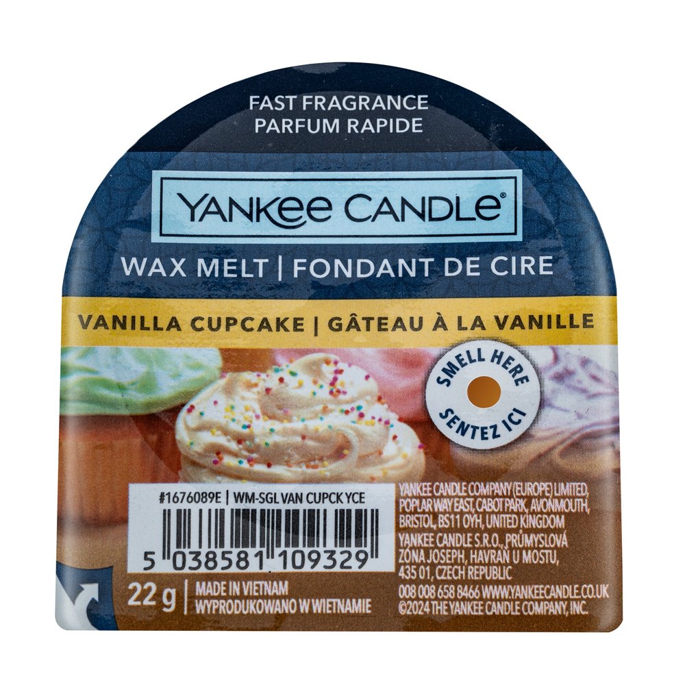 Yankee Candle Vanilla Cupcake 22 g – Yankee Candle