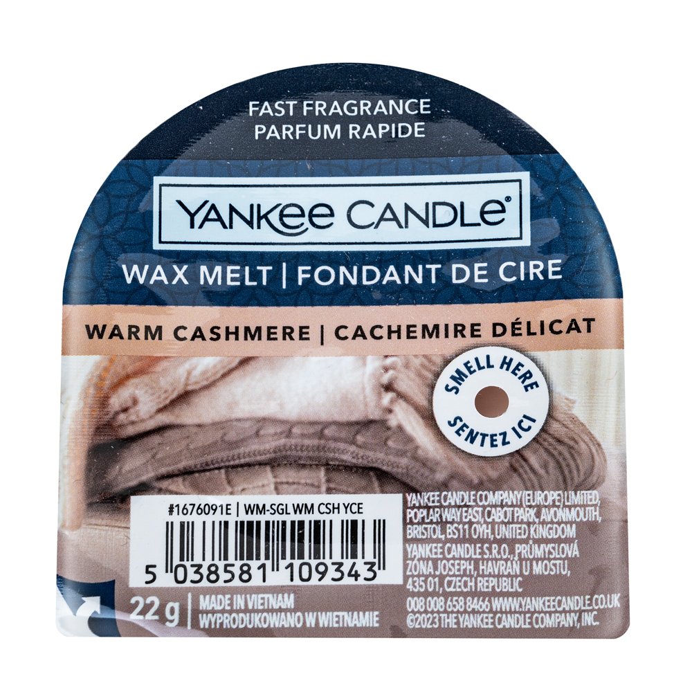 Yankee Candle Warm Cashmere 22 g – Yankee Candle