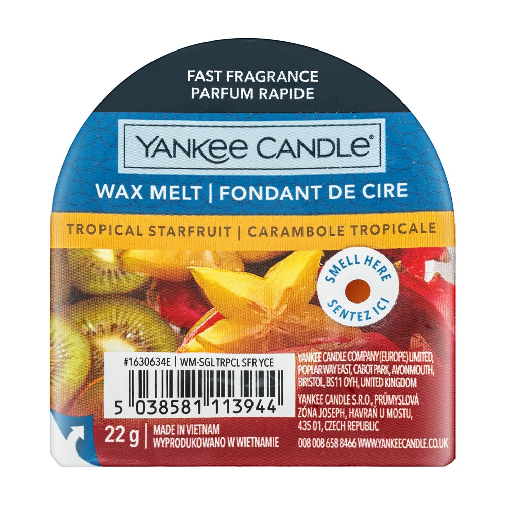 Yankee Candle Tropical Starfruit 22 g – Yankee Candle