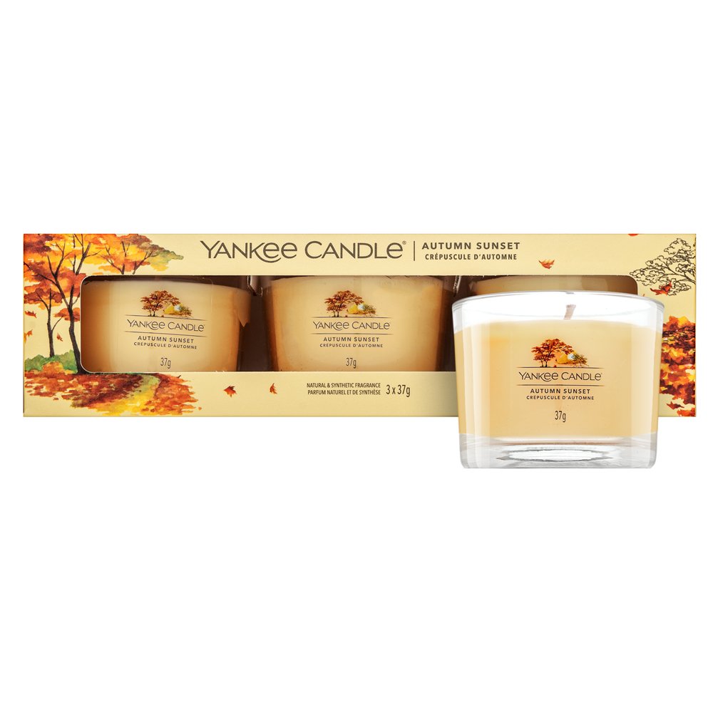 Yankee Candle Autumn Sunset 3 x 37 g – Yankee Candle