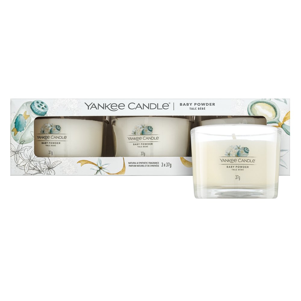Yankee Candle Baby Powder 3 x 37 g – Yankee Candle