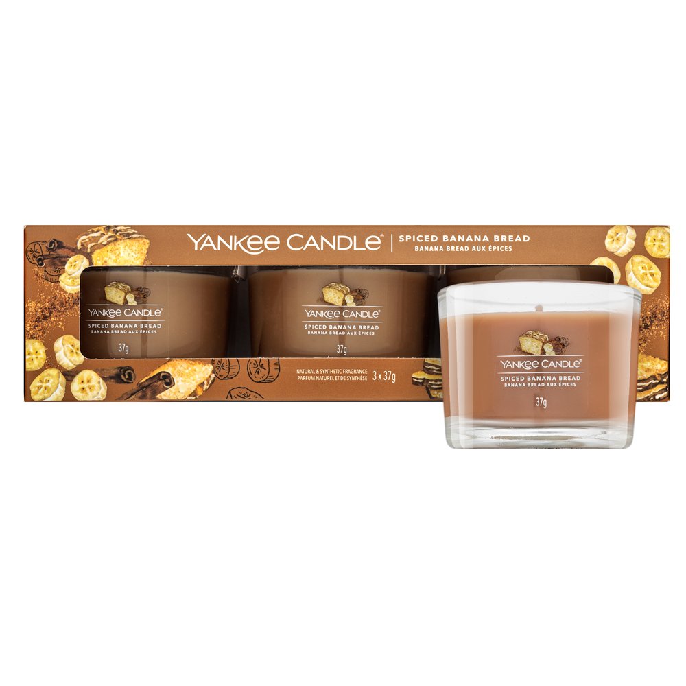 Yankee Candle Spiced Banana Bread 3 x 37 g – Yankee Candle