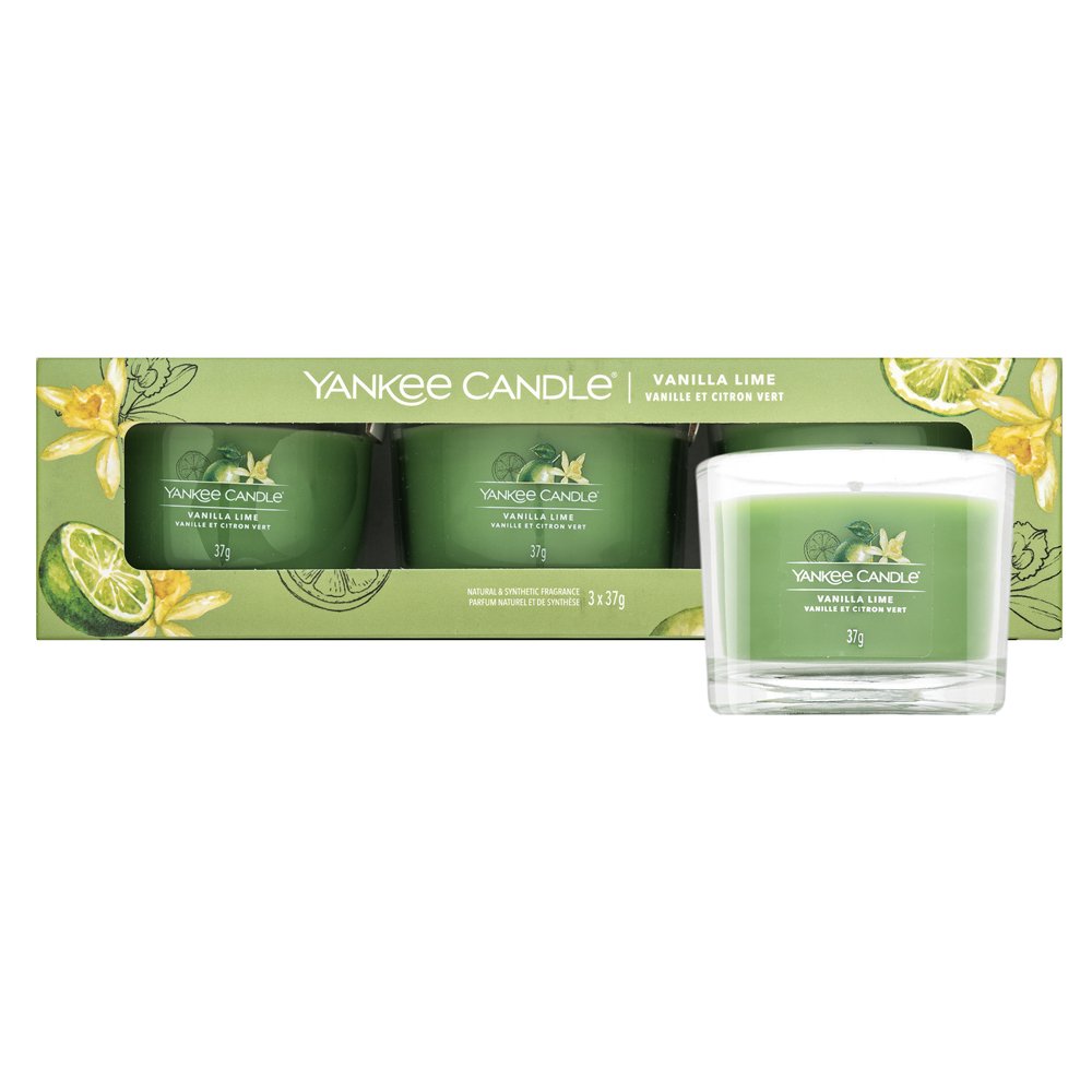 Yankee Candle Vanilla Lime 3 x 37 g – Yankee Candle