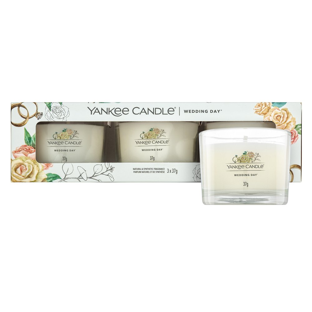 Yankee Candle Wedding Day 3 x 37 g – Yankee Candle