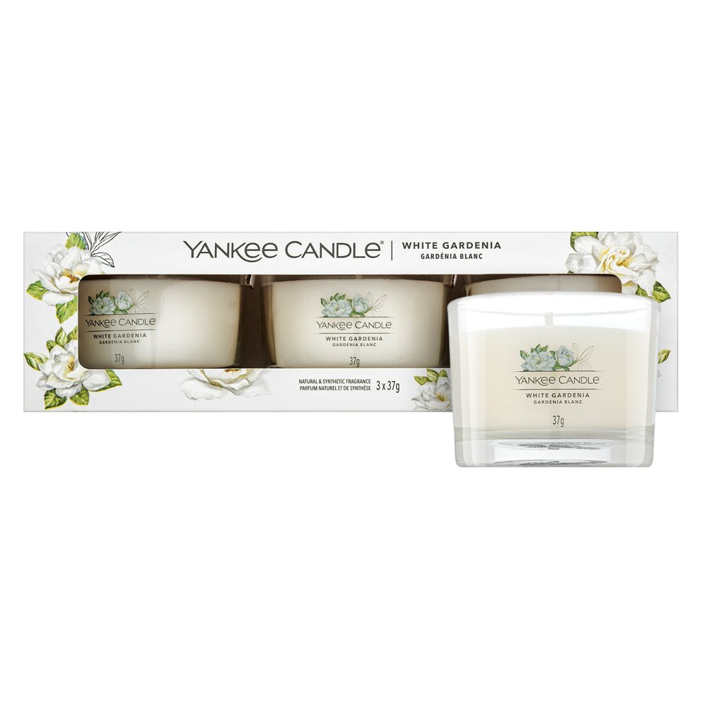 Yankee Candle White Gardenia 3 x 37 g – Yankee Candle
