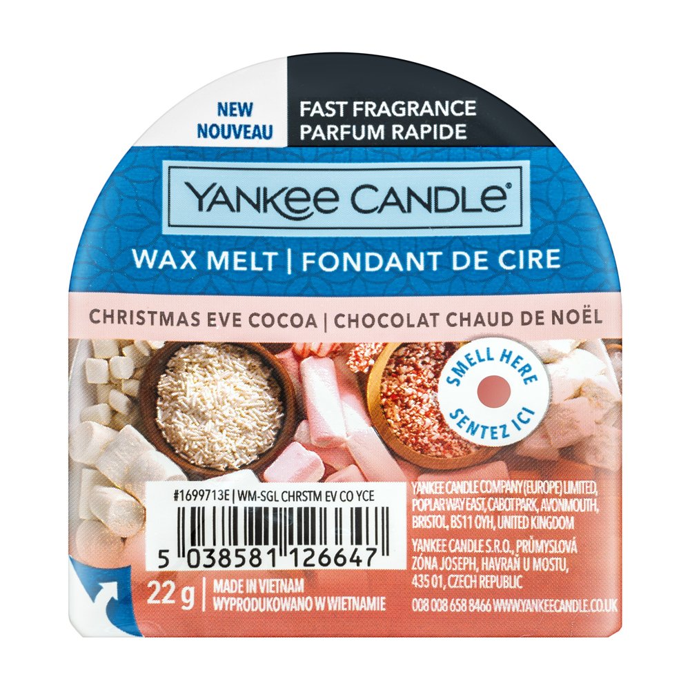 Yankee Candle Christmas Eve Cocoa 22 g – Yankee Candle