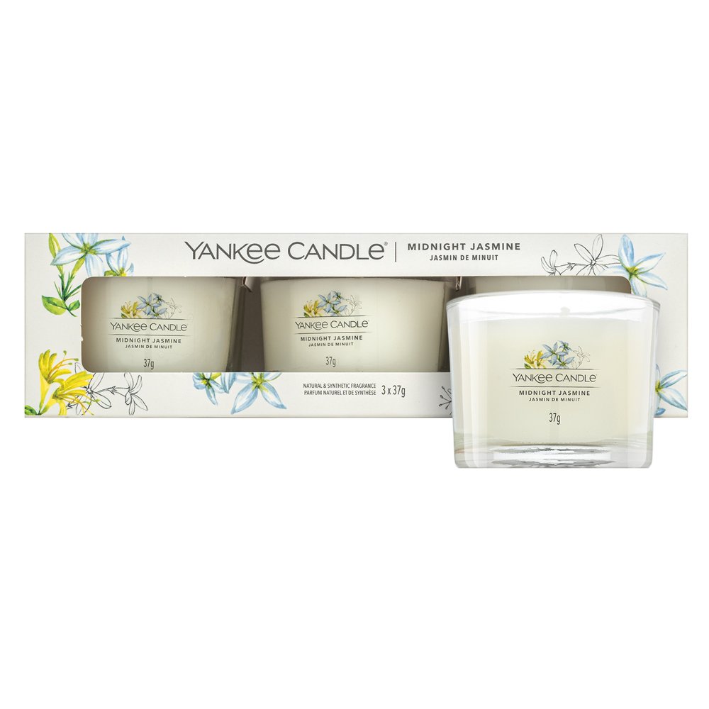 Yankee Candle Midnight Jasmine 3 x 37 g – Yankee Candle