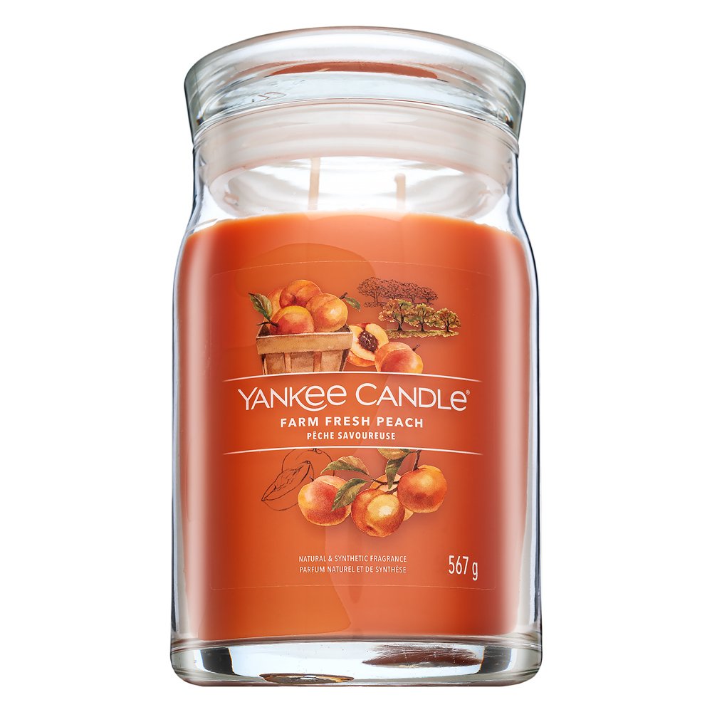 Yankee Candle Farm Fresh Peach 567 g – Yankee Candle