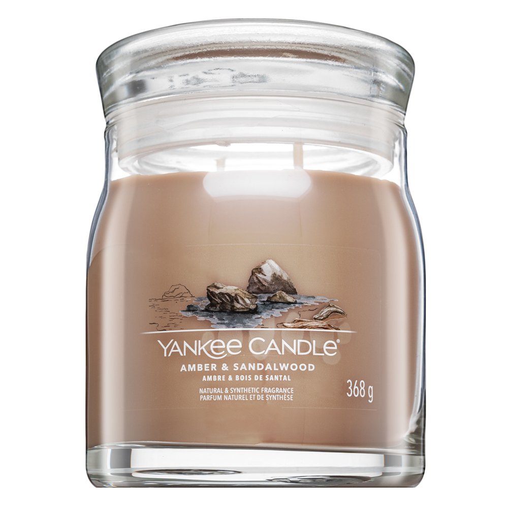 Yankee Candle Amber & Sandalwood 368 g – Yankee Candle