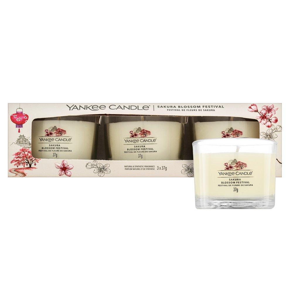 Yankee Candle Sakura Blossom Festival 3 x 37 g – Yankee Candle