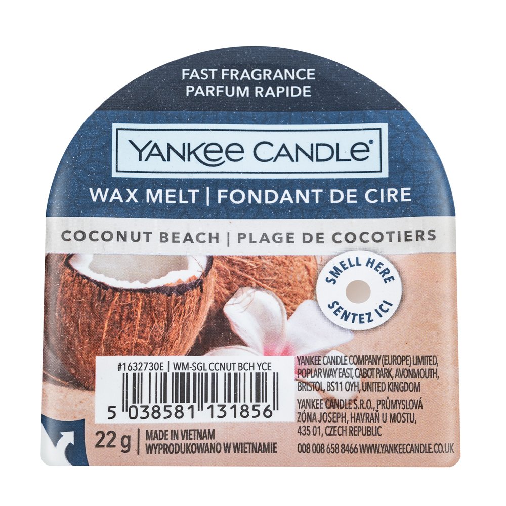 Yankee Candle Coconut Beach 22 g – Yankee Candle