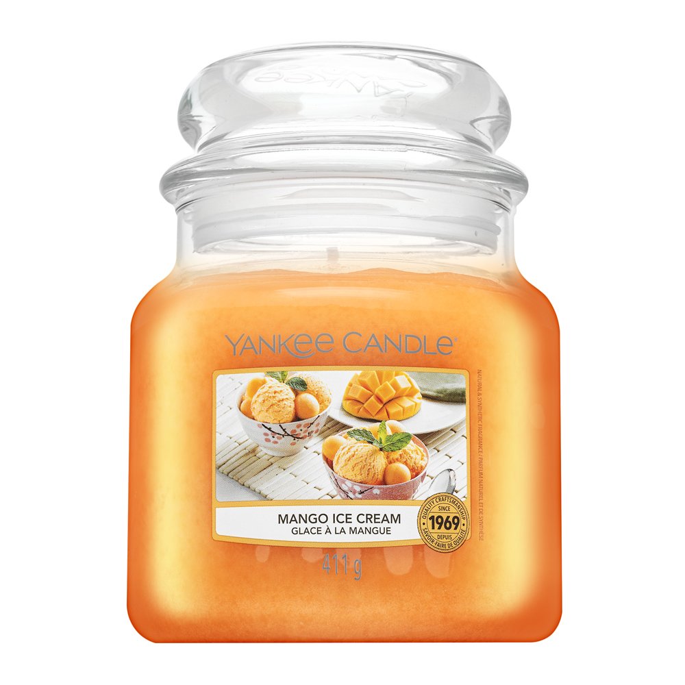 Yankee Candle Mango Ice Cream 411 g – Yankee Candle