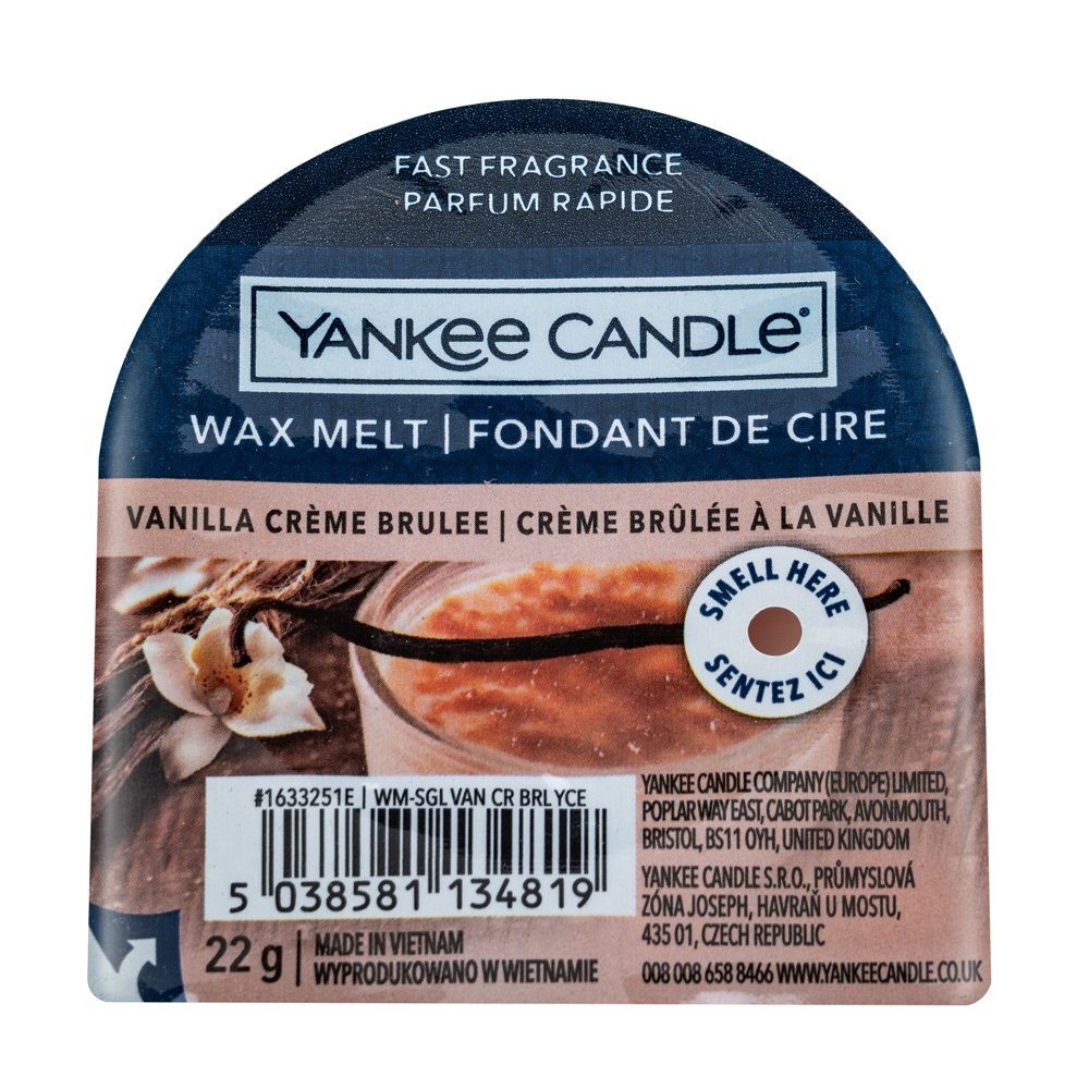 Yankee Candle Vanilla Creme Brulee 22 g – Yankee Candle