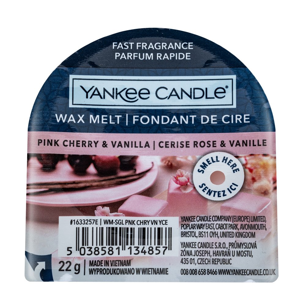 Yankee Candle Pink Cherry & Vanilla 22 g – Yankee Candle