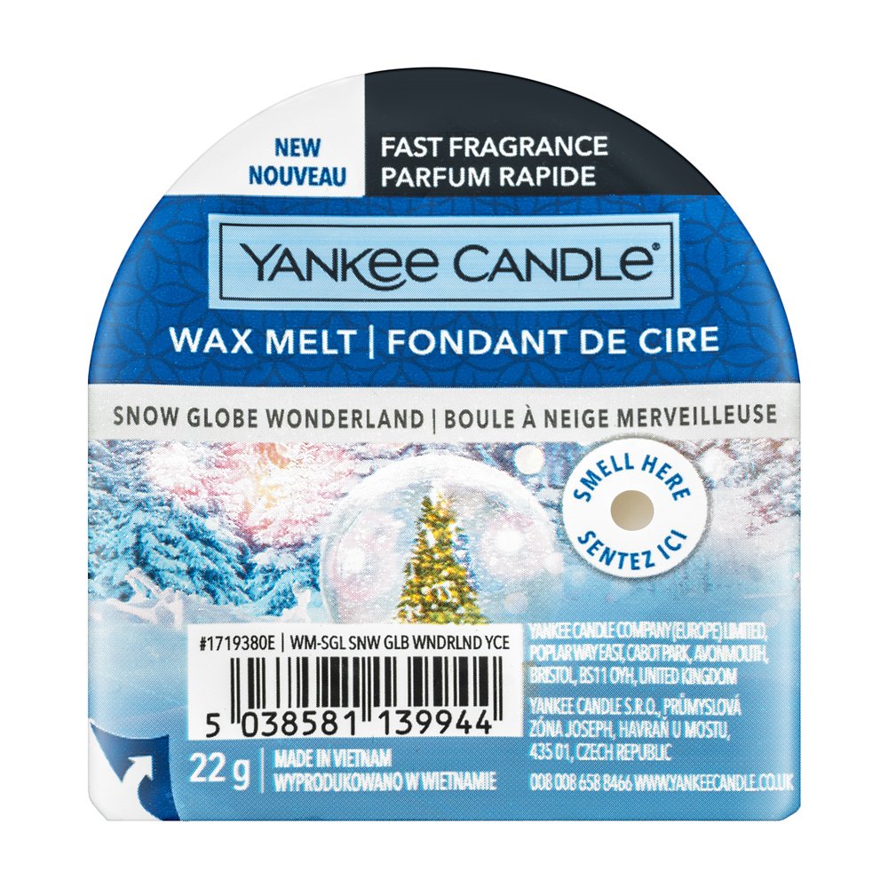 Yankee Candle Snow Globe Wonderland 22 g – Yankee Candle