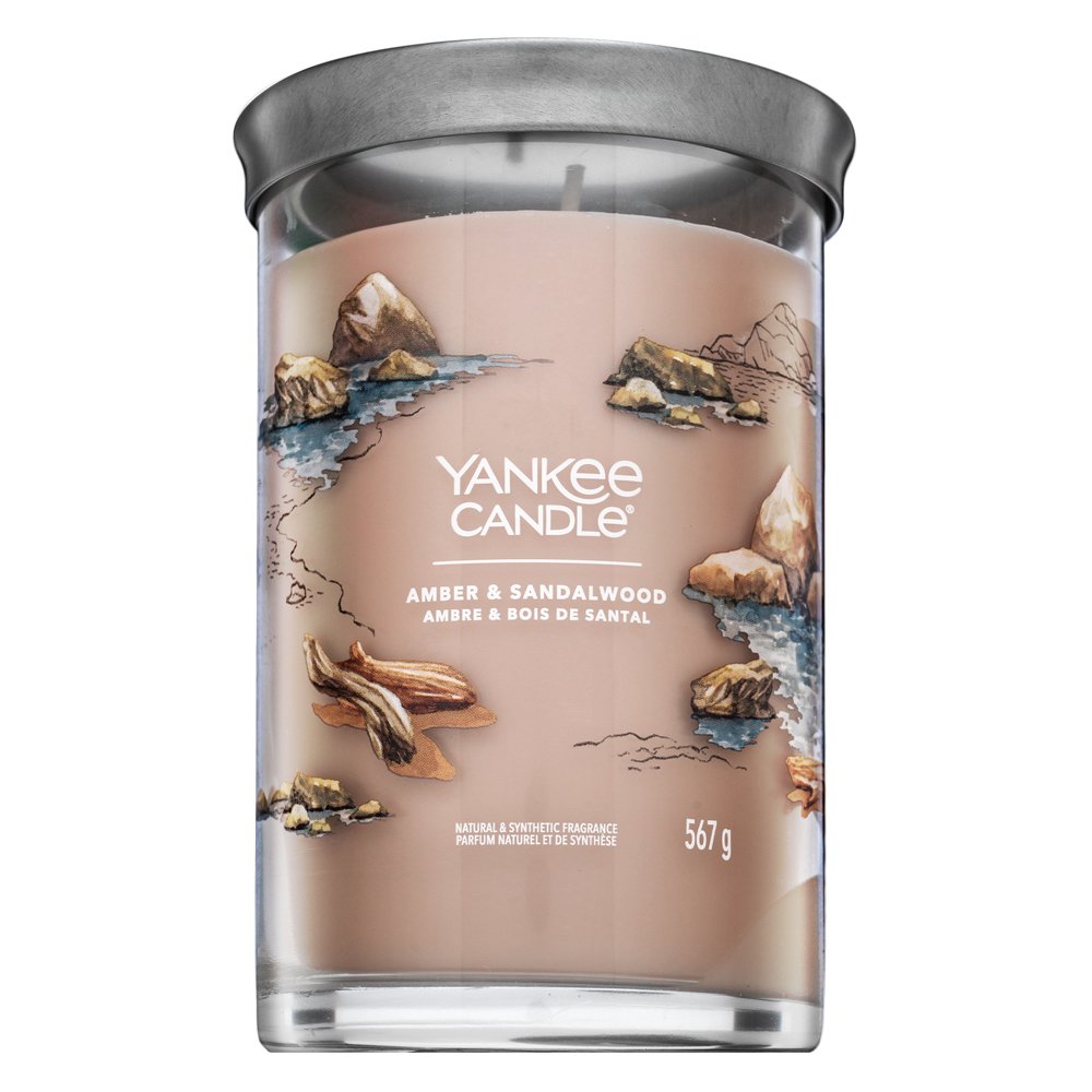Yankee Candle Tumbler Amber & Sandalwood 567 g – Yankee Candle