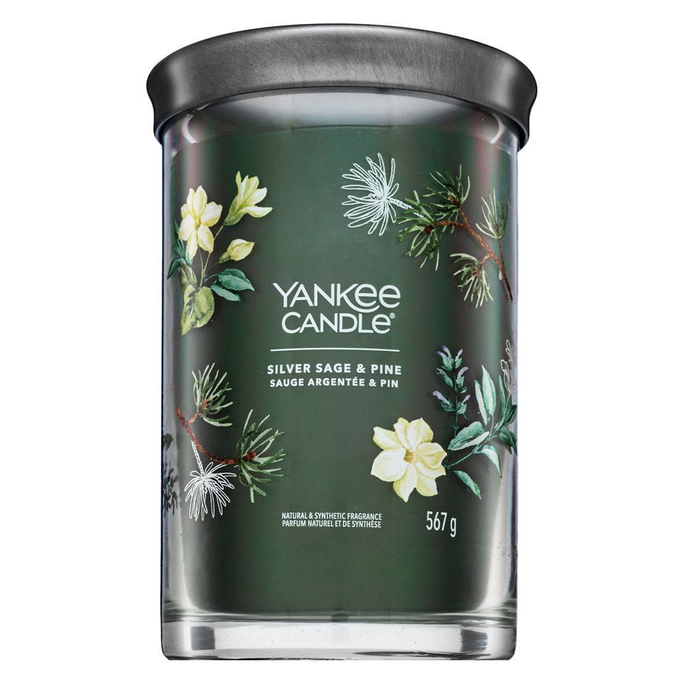 Yankee Candle Tumbler Silver Sage & Pine 567 g – Yankee Candle