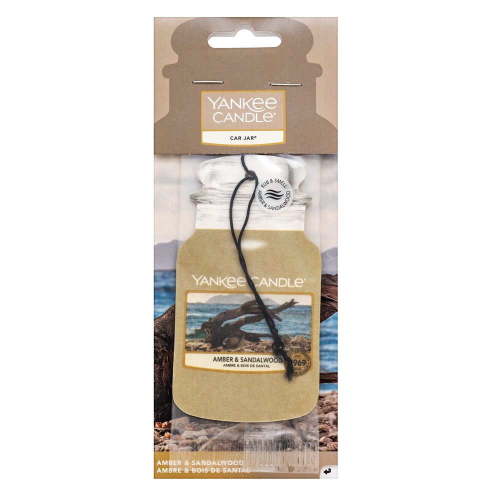 Yankee Candle Car Jar Amber & Sandalwood – Yankee Candle