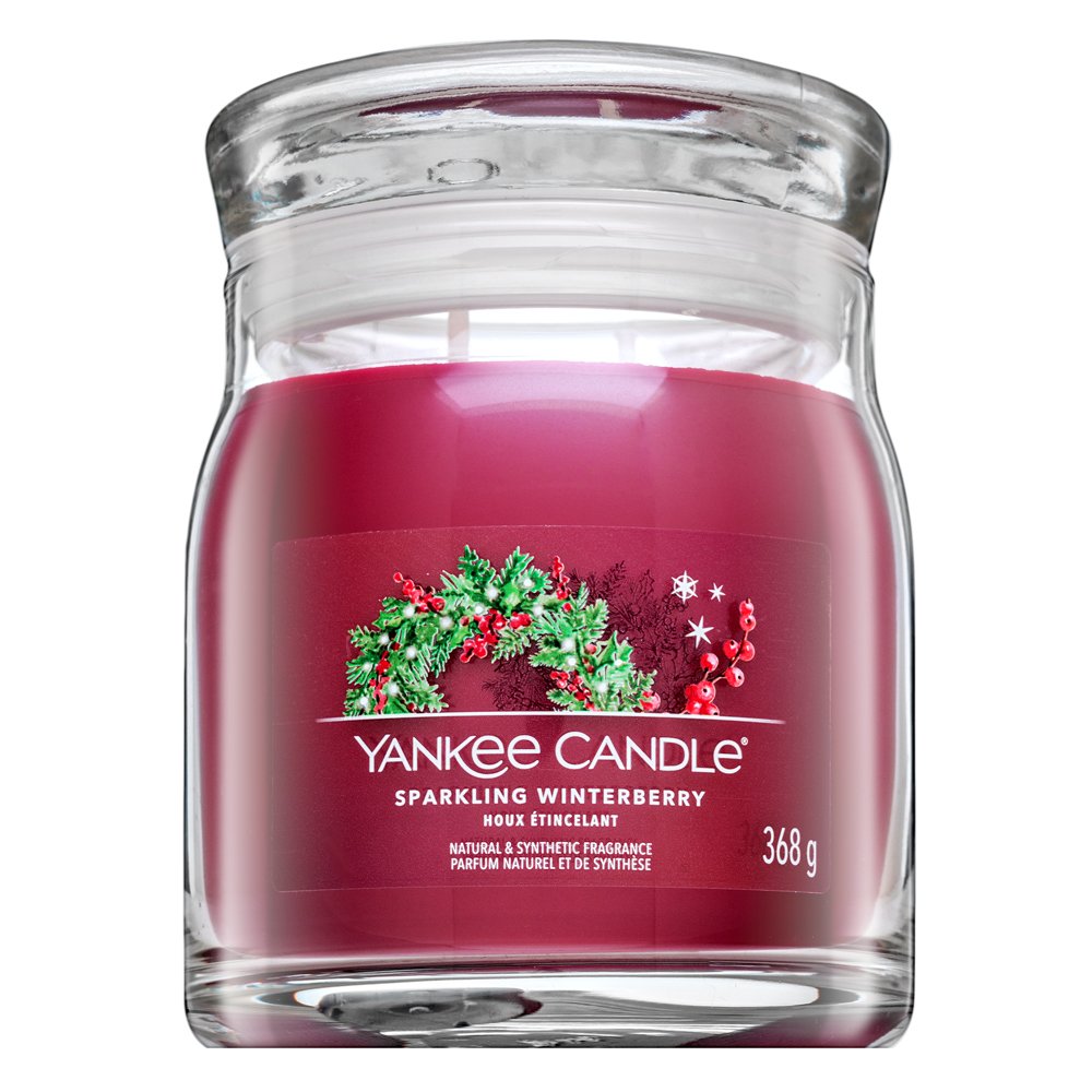 Yankee Candle Sparkling Winterberry 368 g – Yankee Candle