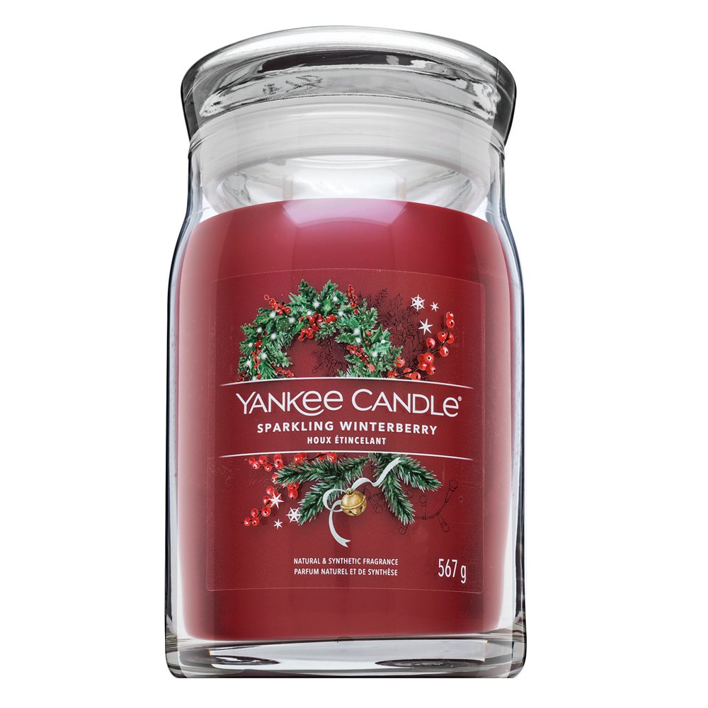 Yankee Candle Sparkling Winterberry 567 g – Yankee Candle