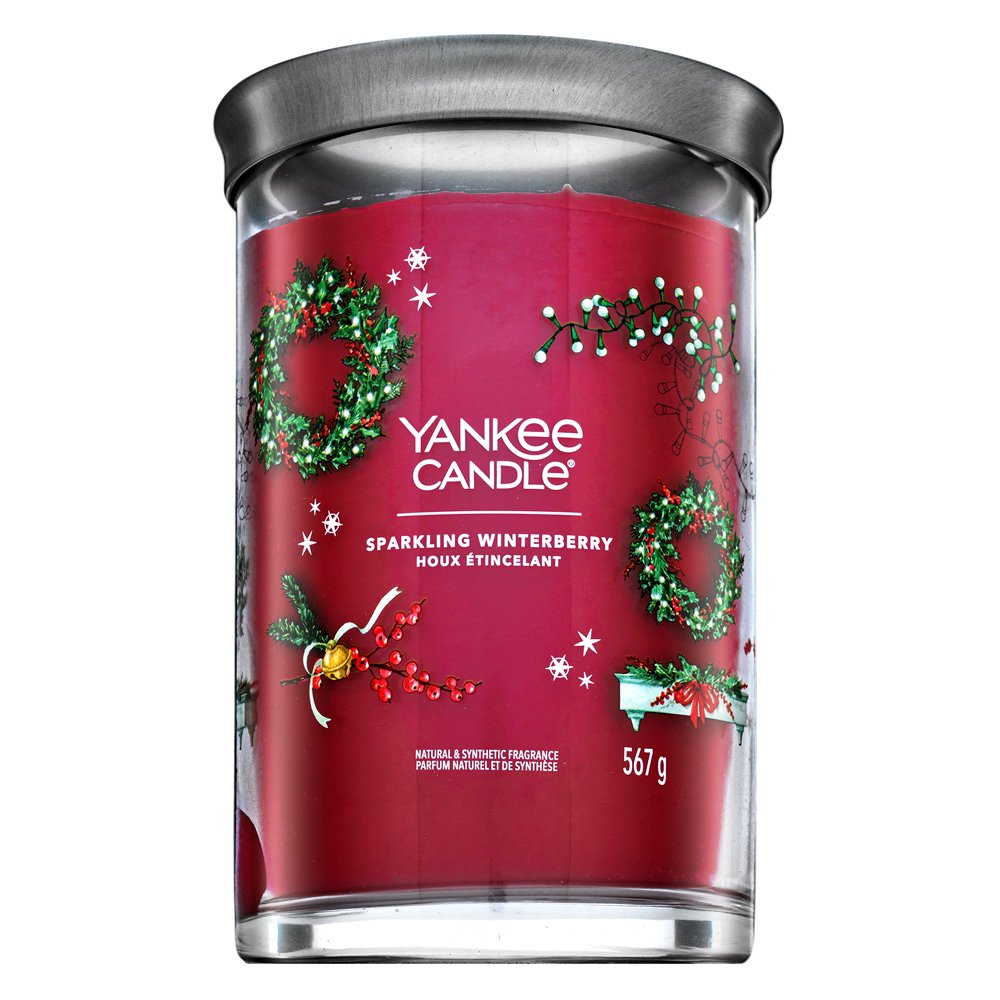 Yankee Candle Tumbler Sparkling Winterberry 567 g – Yankee Candle