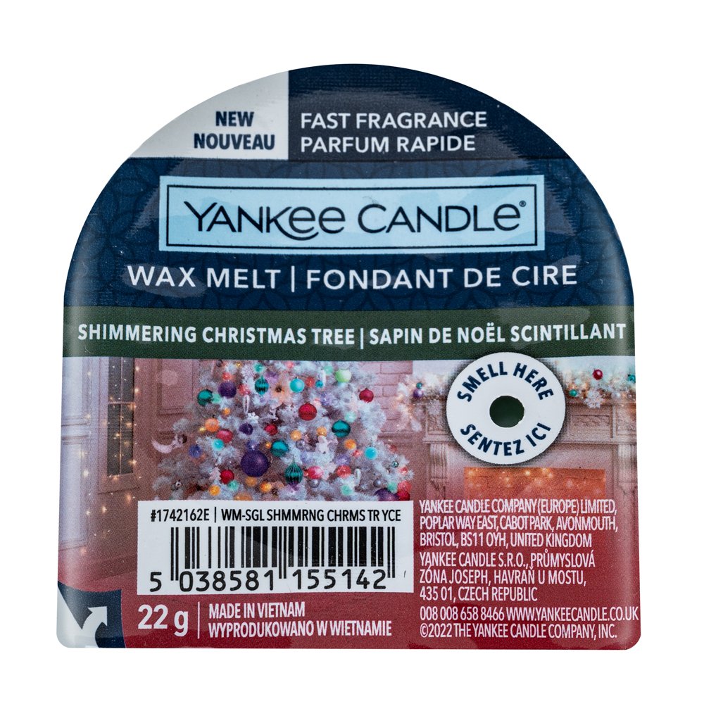 Yankee Candle Shimmering Christmas Tree 22 g – Yankee Candle