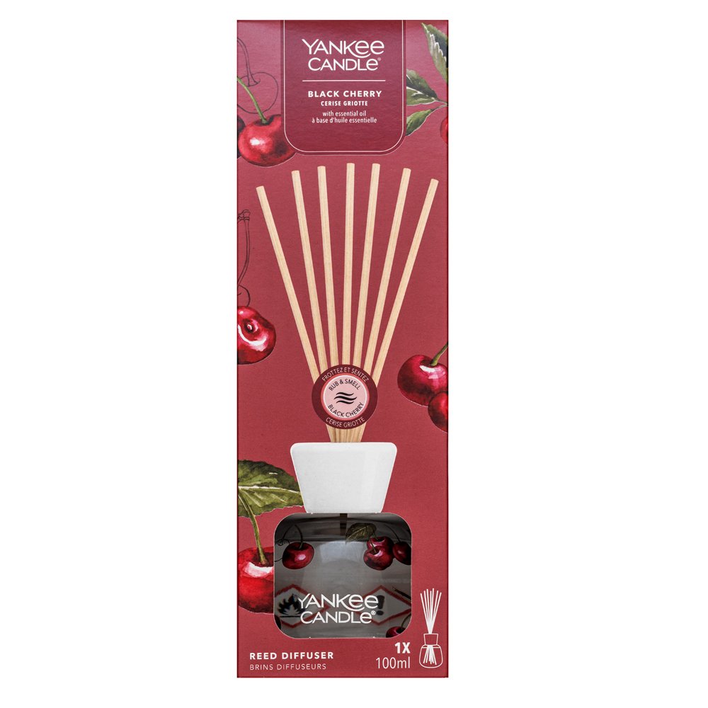 Yankee Candle Reed Diffuser Black Cherry 100 ml – Yankee Candle